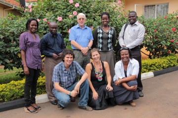 The ICSEA team at the Uganda Carbon Bureau